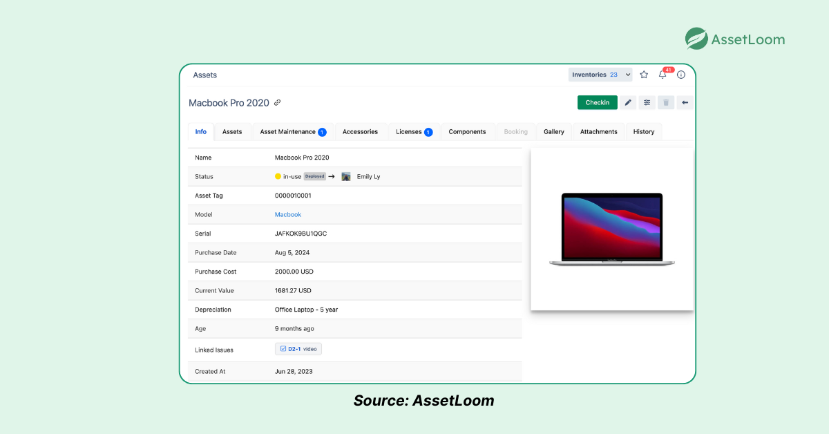 Asset Management Software Freeware AssetLoom