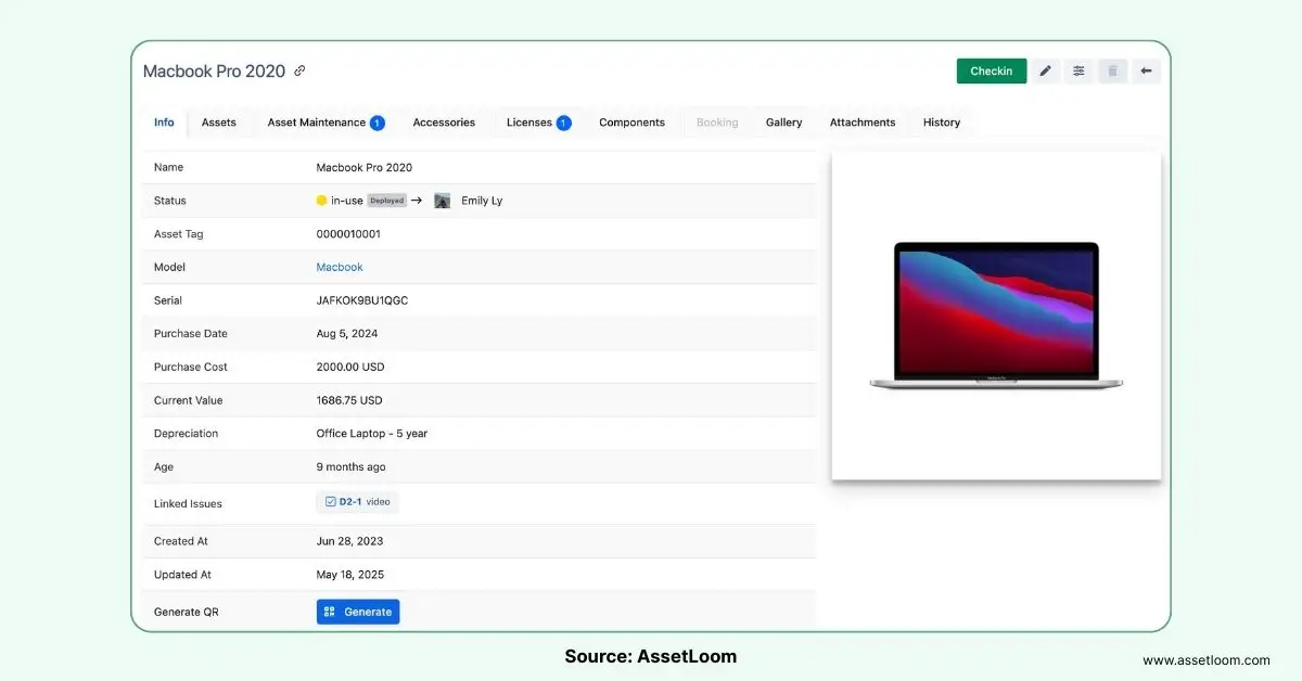 AssetLoom IT asset tracking software AssetLoom IT asset tracking software