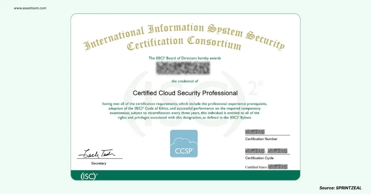 CCSP Certification by ISC2