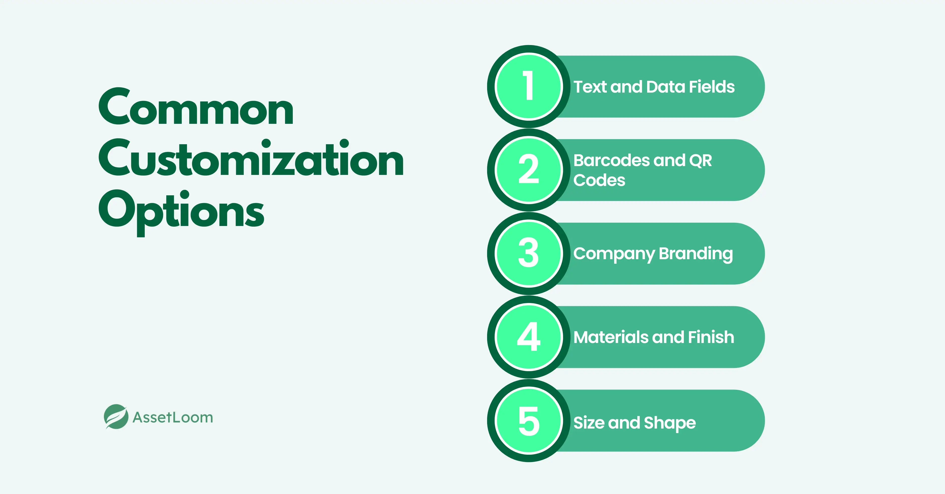 Common Customization Options