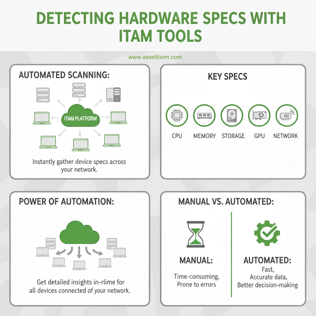Detecting Hardware Specs with ITAM Tools