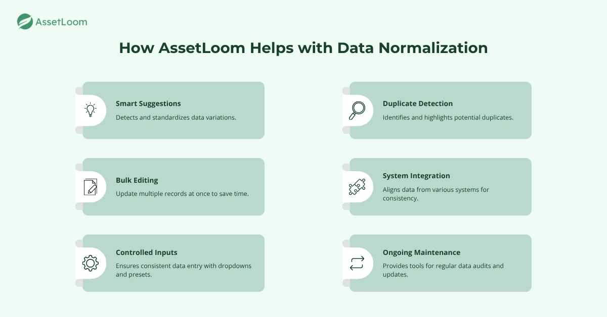 How AssetLoom Can Help With Data Normalization