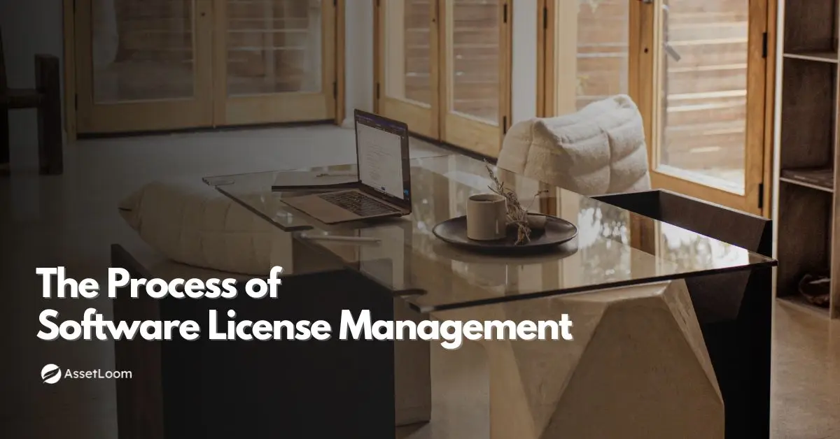 How the Software License Management Process Flowchart Works