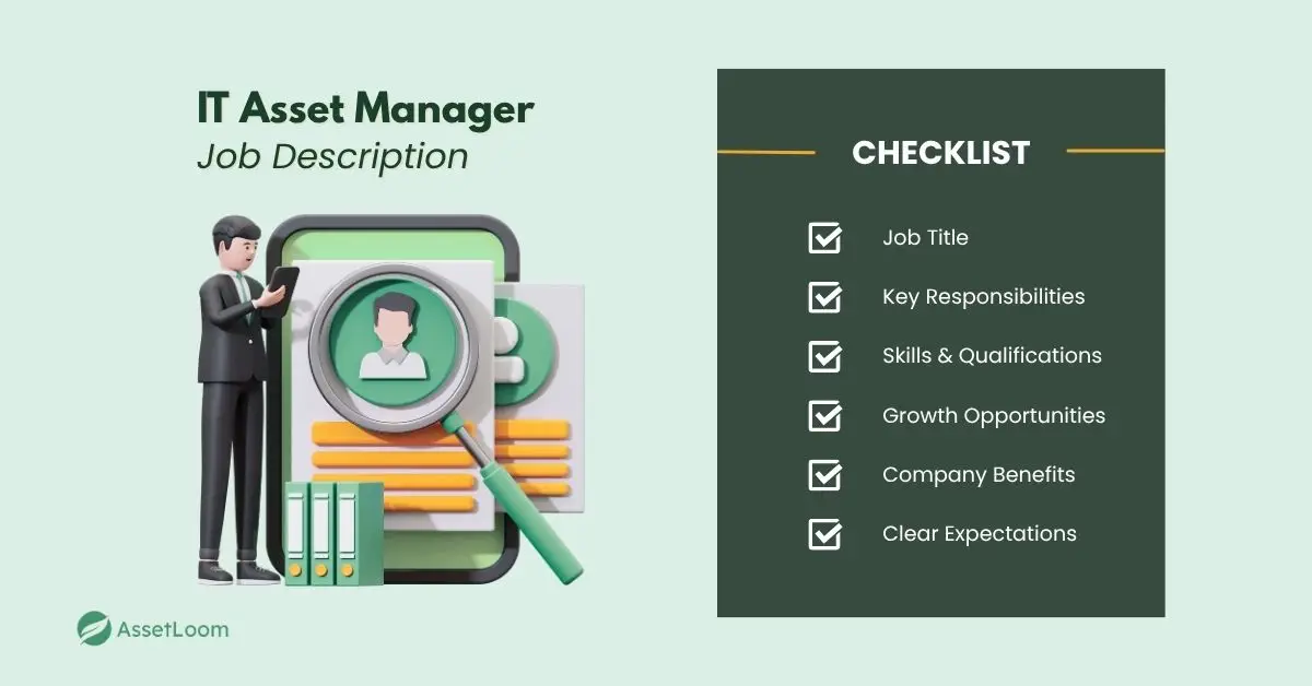 IT Asset Manager Job Description Checklist