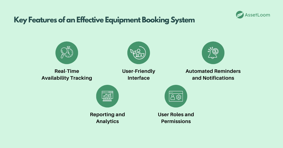 Key Features of an Effective Equipment Booking System