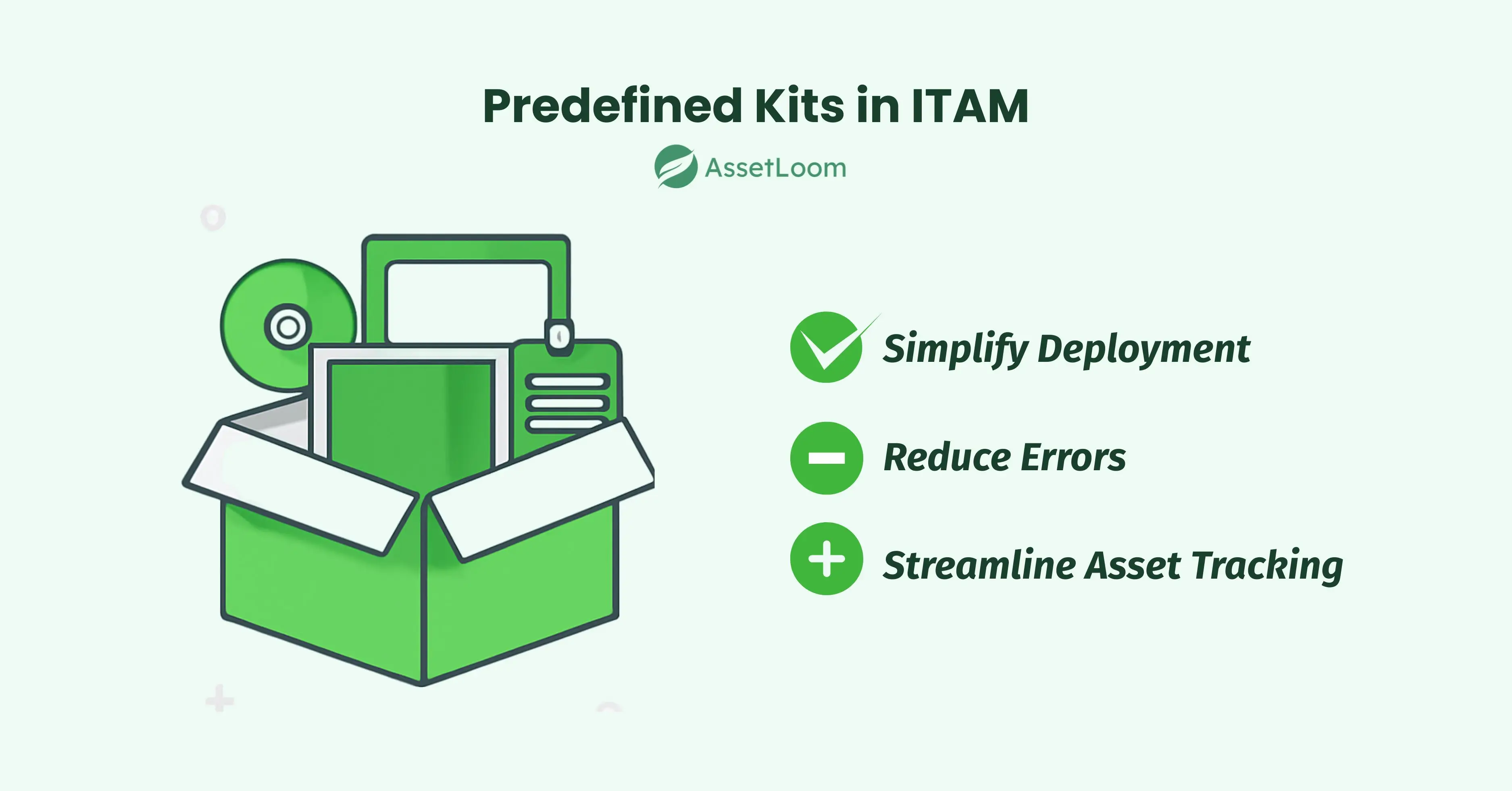 Predefined Kits in ITAM