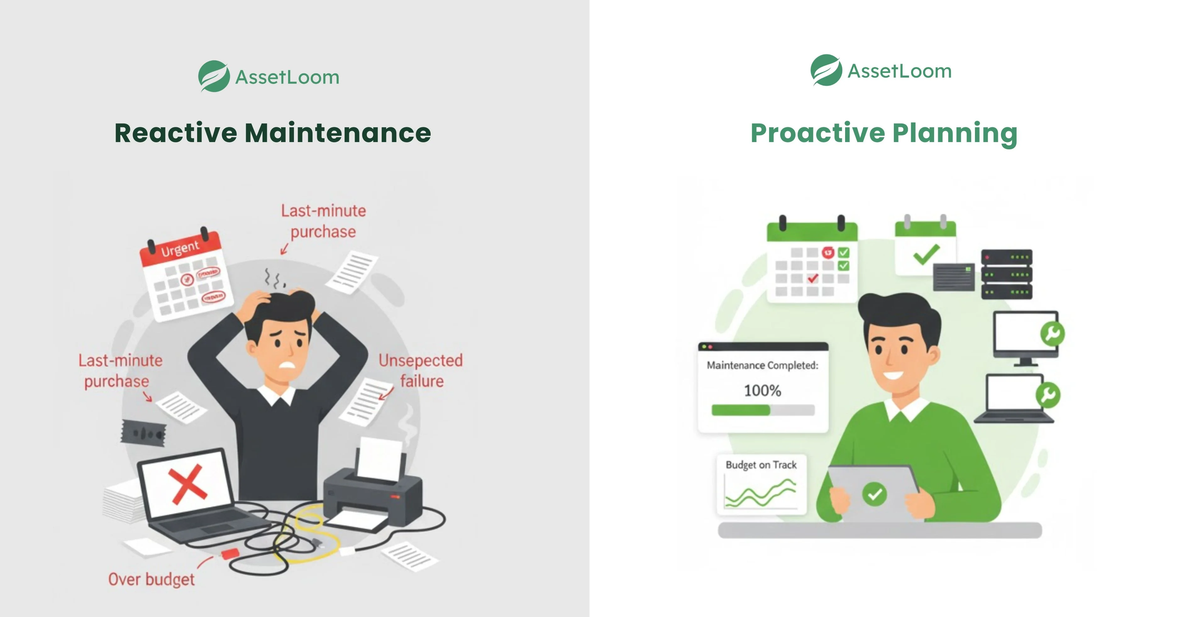 Reactive IT Maintenance and Procurement