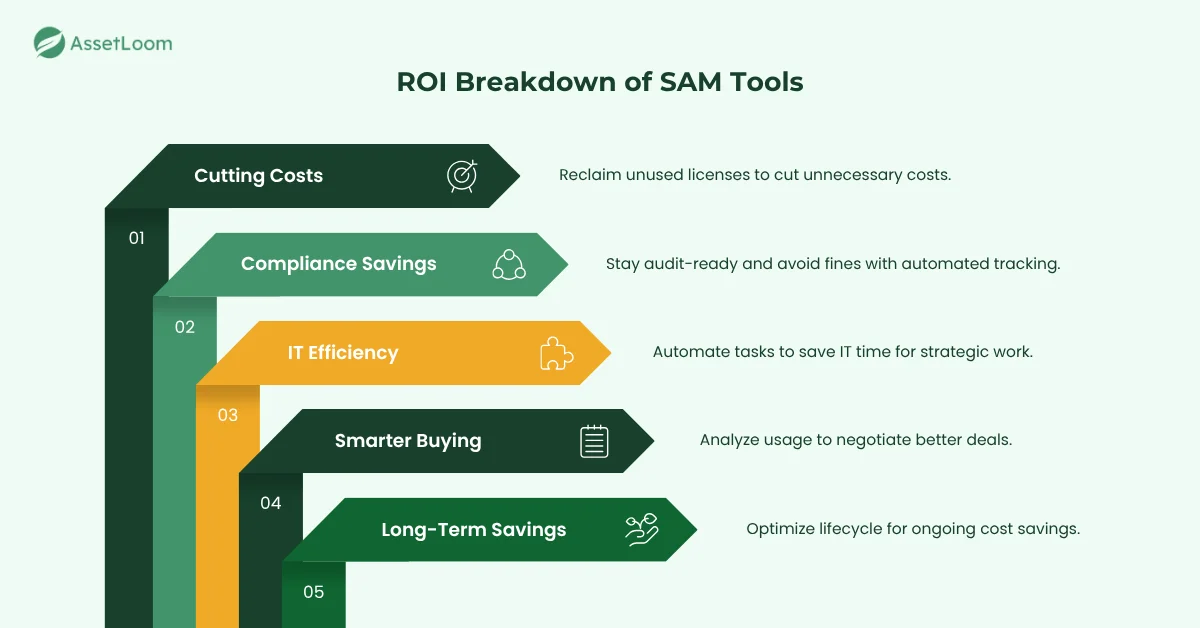 ROI Breakdown of SAM Tools
