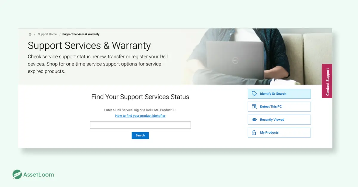 Run a Dell Warranty Check Manually