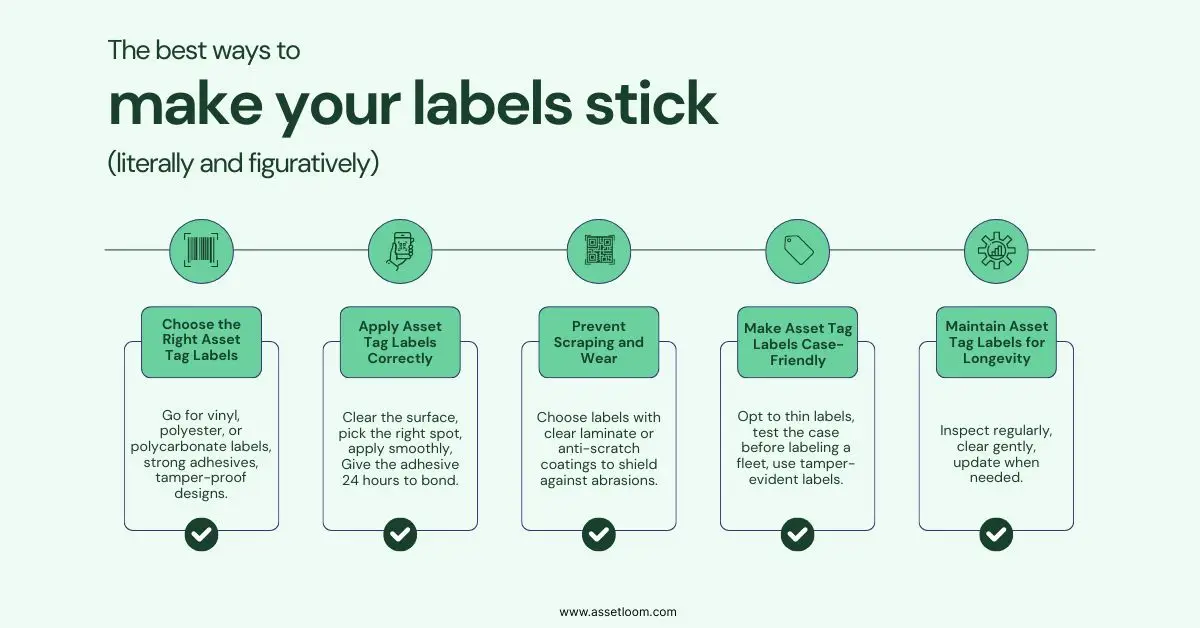 the best ways to make your asset tag labels stick the best ways to make your asset tag labels stick