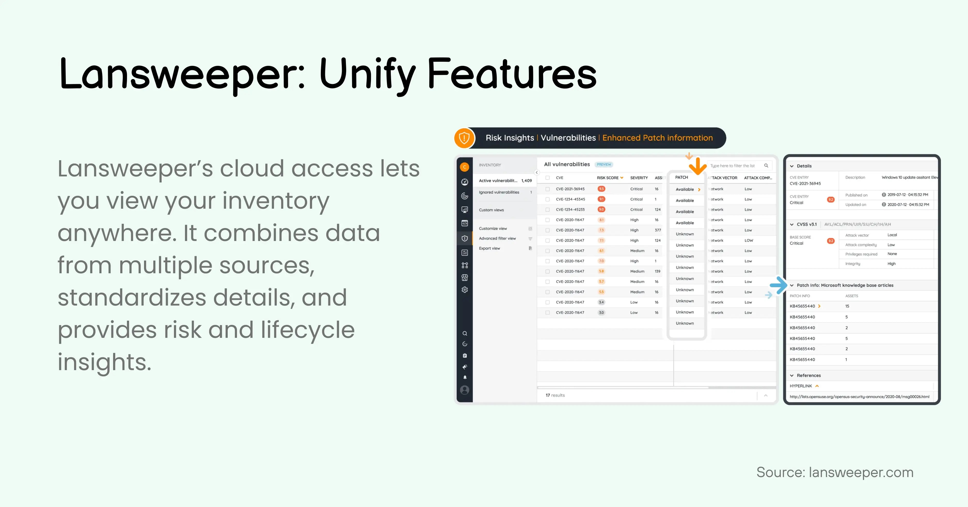 Unify Features Unify Features