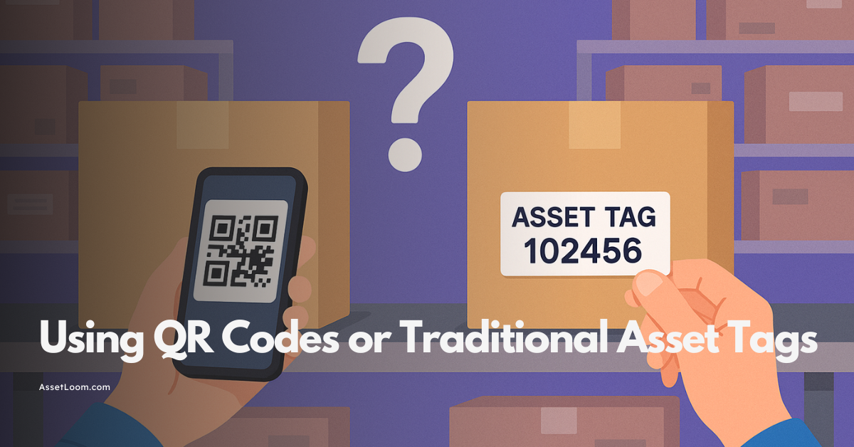 Using QR Codes or Traditional Asset Tags: What’s Best for Inventory Accuracy?