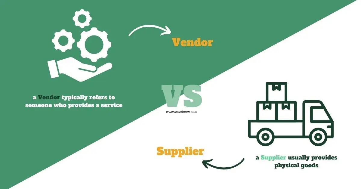 vendor vs supplier