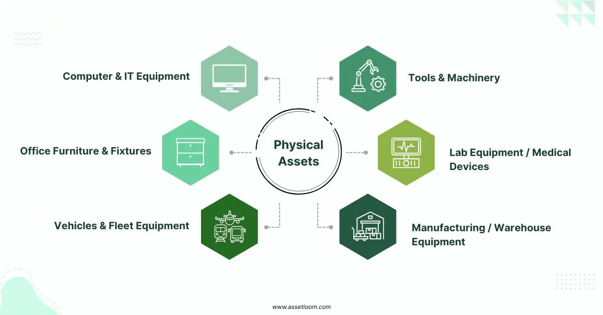 What are physical assets