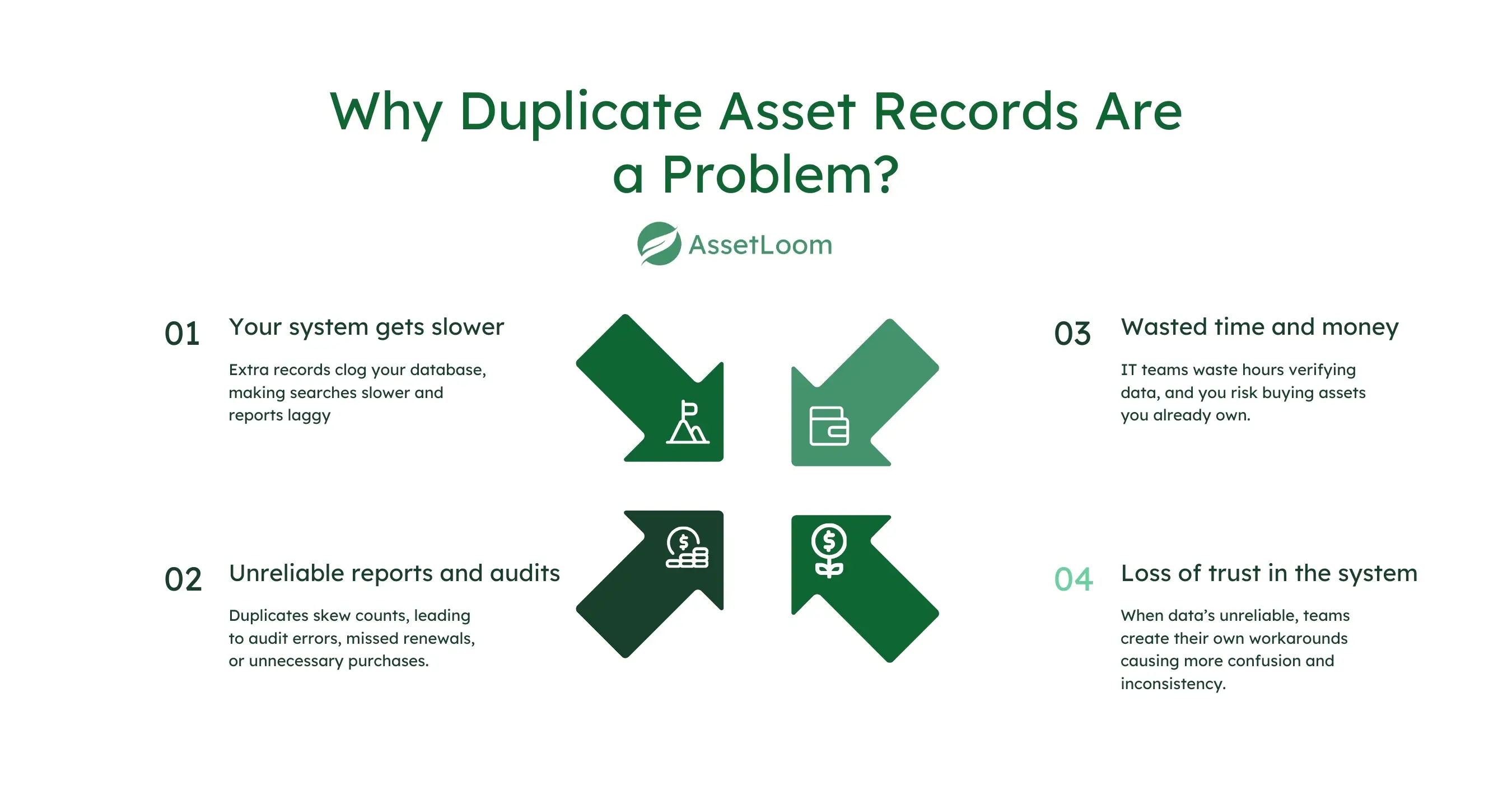 Why Duplicate Asset Records Are a Problem